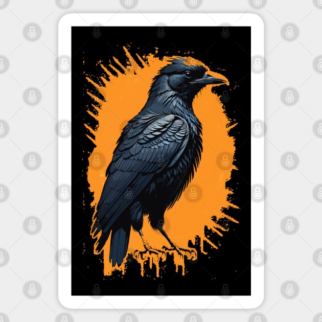 Black Crows Magnet by DeathAnarchy